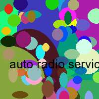 auto radio service