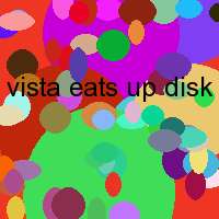 vista eats up disk space